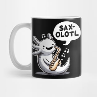 Saxolotl Jazz Axolotl Mug